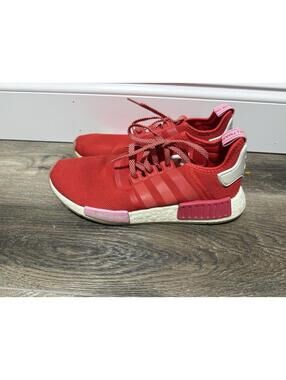 adidas NMD_R1 Active Red Pink Women's Running Shoes Sneakers 10